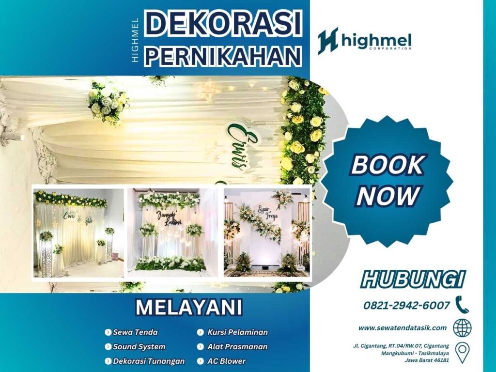 DEKORASI PERNIKAHAN