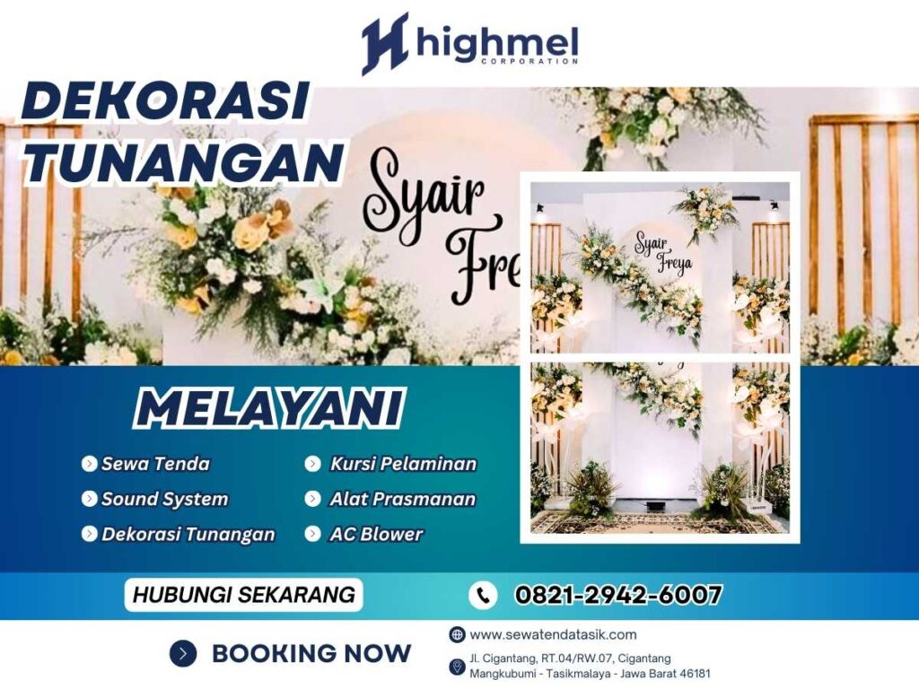 DEKORASI TUNANGAN